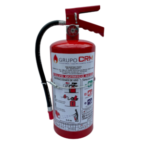 EXTINTOR A BASE DE POLVO QUIMICO SECO, CAPACIDAD 4.5 KG