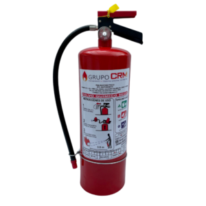 EXTINTOR A BASE DE POLVO QUIMICO SECO, CAPACIDAD 6.0 KG