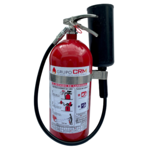 EXTINTOR A BASE DE BIOXIDO DE CARBONO 4.5 KG