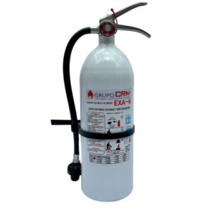 EXTINTOR A BASE DE ACETATO DE POTASIO TIPO K 2.4 L