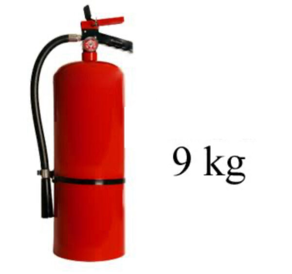 EXTINTOR A BASE DE POLVO QUIMICO SECO, CAPACIDAD 9.0 KG